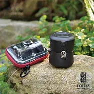 【陸寶LOHAS】大吉隨手泡 一壺一杯搭配透明便攜包 三色可選 禪風黑