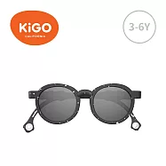KiGO Nature 抗UV高彈力偏光兒童太陽眼鏡 (3-6Y) - 午夜黑
