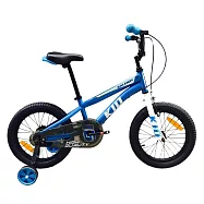 BIKEONE T9 英國蘭令RALEIGH KID 12吋/16吋/20吋單速童車兒童腳踏車青少年山地自行車男女學生MTB共三色- 藍色12吋