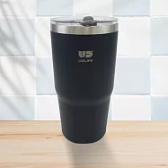 樂司/夠飲304不鏽鋼珍奶杯-850ml-1入 藍莓灰