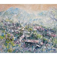 【玲廊滿藝】源心-上帝的部落(司馬庫斯)45.5x53cm