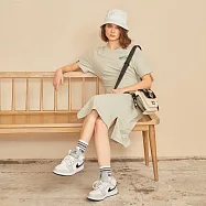 NBA 女款 挖背洋裝 塞爾提克隊-3422100371 L 灰色