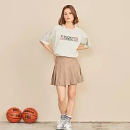 NBA 寬版 電繡隊名 男女短袖上衣 金塊隊-3425101111 L 灰色