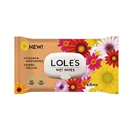 LOLE’S 無酒精萬用潔膚濕紙巾-有蓋100片 (繁花限定版)-代理商公司貨