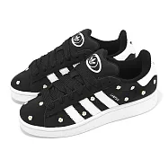 adidas 休閒鞋 Campus 00s 女鞋 黑 白 小雛菊 小花 三葉草 愛迪達 IF9640 23.5cm BLACK/WHITE