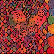 【玲廊滿藝】趙書巧-我們這一家20x20cm