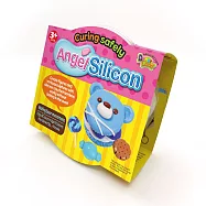 韓國《Donerland》迷您天使矽膠黏土-小熊夾心餅乾 ☆