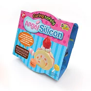 韓國《Donerland》迷您天使矽膠黏土-草莓捲蛋糕 ☆