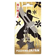 日本《HANAYAMA》-- 益智解鎖遊戲-日本文化(忍者) ☆