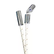 【REAICE】2WAY手機掛繩充電線Type-C to Lightning(附墊片/Apple適用/iPhone適用/MFi蘋果官方認證/斜背/掛脖/編織頸掛) 迷霧米