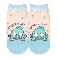 【ONEDER 旺達棉品】三麗鷗人魚漢頓直版襪 Hangyodon台灣製棉襪 親子襪- (22-26)HG-A503