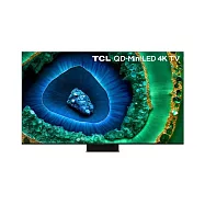 含基本安裝-TCL 75型 Google TV 量子智能連網液晶顯示器-75C855 黑色