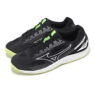 Mizuno 排球鞋 Cyclone Speed 4 男鞋 黑 白 緩衝 入門款 室內運動 羽排鞋 美津濃 V1GA2380-12 26cm BLACK/WHITE
