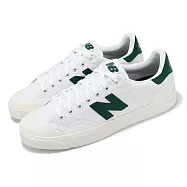 New Balance 休閒鞋 BB100 男鞋 女鞋 白 綠 復古 緩衝 低筒 小白鞋 NB BB100VTC-D 23.5cm WHITE/GREEN