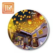 愛台灣系列_陶瓷吸水杯墊(超值2入組) 無 80天燈夢想2入