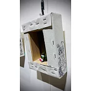 【玲廊滿藝】熊妤-療癒美術館系列-物件藝術- Penguin18x14cm