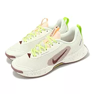 Nike 越野跑鞋 Wmns Juniper Trail 3 女鞋 米白 紫 緩衝 抓地 戶外 運動鞋 FQ0902-100 23.5cm BEIGE/PINK
