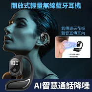 【仿生者】氣傳導不入耳藍芽耳機 飆慄黑