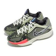 Nike 籃球鞋 G.T. Cut Cross EP 男鞋 綠 米白 迷彩 緩衝 運動鞋 HM3702-391 26cm GREEN/BLACK
