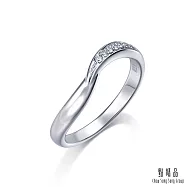 【點睛品】PROMESSA 星宇系列 18K金鑽石戒指(女戒) 13 18K白色黃金