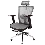 GXG 高背全網 電腦椅 (2D扶手/鋁腳) TW-85Z5 LUA2