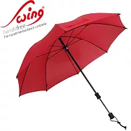 長毛象-德國[EuroSCHIRM] 德國高級雨傘品牌 SWING HANDSFREE / 免持健行傘 大 (紅)
