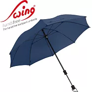 長毛象-德國[EuroSCHIRM] 德國高級雨傘品牌 SWING HANDSFREE / 免持健行傘 大 (深藍)