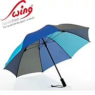 長毛象-德國[EuroSCHIRM] 德國高級雨傘品牌 SWING HANDSFREE / 免持健行傘 大 (灰藍)