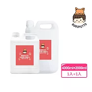 BUBUPETTO-毛孩用品用免稀釋次氯酸水-超值組6000mlx1組(毛小孩 寵物 用品)