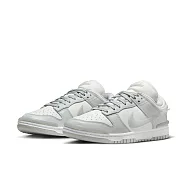 NIKE W DUNK LOW TWIST 女休閒鞋-白灰-DZ2794004 US5.5 白色
