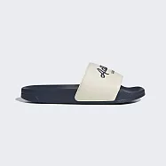 Adidas Adilette Shower [GW8748] 男女 拖鞋 運動 經典 舒適 百搭 夏日 海灘 白深藍 27.5cm 白/深藍