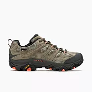 Merrell Moab 3 GTX [ML036322W] 女 戶外鞋 登山 越野 防水 寬楦 黃金大底 止滑 橄欖綠 24cm 綠/橘