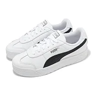 Puma 休閒鞋 Roma Feminine Wns 女鞋 白 黑 復古 微厚底 小白鞋 39860904 26cm WHITE/BLACK