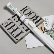 【美極品】三腳快開棒自拍棒| 特殊快開腳架一丟即開 藍芽自拍棒 手機三腳架 自拍腳架 皓月白