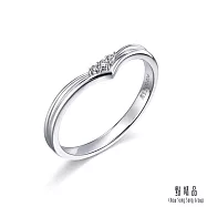 【點睛品】PROMESSA 小皇冠系列 18K金鑽石戒指(女戒) 港圍13