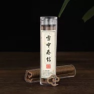 CS22 匠心手作古法無黏粉盤香(5罐/入) 贈香爐x1 雪中春信*5