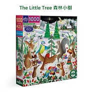 eeBoo 1000片拼圖 - 森林小樹 (The Little Tree1000 Piece Puzzle) ( 聖誕節Christmas )