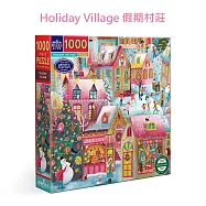 eeBoo 1000片拼圖 - 假期村莊 (Holiday Village 1000 Piece Puzzle) (聖誕節Christmas)