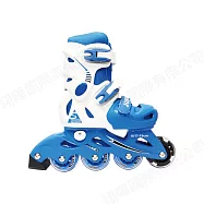 成功-兒童伸縮直排輪 發光輪 (藍色) L：20-22CM