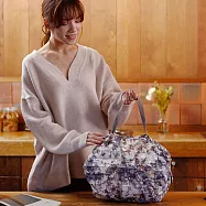 Shupatto 燈籠型海外限定遠山之望系列秒收環保啪啪包-中 岩理灰