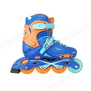 成功 兒童二代初階教學直排輪 (附直排輪專用鞋袋) (藍色) L：22-24CM