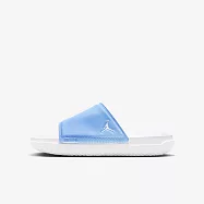 Nike Jordan Play Slide GS [DN3596-401] 大童 涼拖鞋 休閒 喬丹 夏天 海灘 藍白 23.5 藍/白