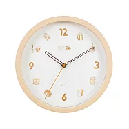 【Carry Plus】10吋我的手做麵包鋪靜音掛鐘時鐘