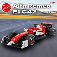 【瑪琍歐玩具】1:24 愛快&middot;羅密歐F1 C42積木模型車/92300