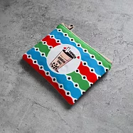 《桐鹿》茄芷系列零錢袋_珍珠奶茶