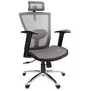 GXG 高背全網 電腦椅 (2D扶手/鋁腳) TW-85X5 LUA2