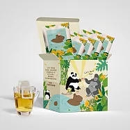 【新鳳鳴】濾掛式耳掛手沖茶茶包 3種茶香 可愛動物設計 深焙桂花烏龍茶