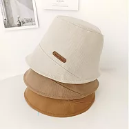 【小天兒】韓版百搭時尚遮陽盆帽M2301 米色