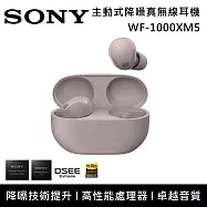 《註冊送100》SONY 索尼 WF-1000XM5 主動式降噪 真無線入耳式耳機 台灣公司貨 玫瑰灰
