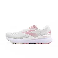 Brooks Ghost 16 [1204071B136] 女 慢跑鞋 運動 路跑 休閒 氮氣中底 避震 緩衝 粉 米白 24.5cm 米/粉紅